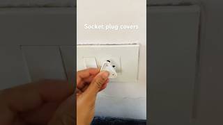 Baby Proofing Socket Plug Covers & Switch Board Cover for Safety Socket Protector & Dummy Plug Guard