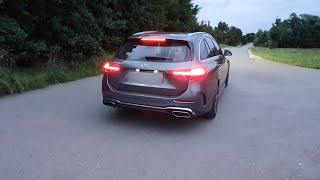 2022 Mercedes-Benz C300D T-Modell - Motorsound, Drive-By Sound