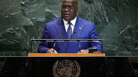 ONU : Tshisekedi plaide pour la paix en RDC