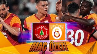 Galatasaray - Ümraniyespor  5:2  MAÇ ÖZETI