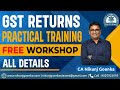 GST Practical Training | Free Workshop | Live on 20th July (Sat) 7 PM | CA Nikunj Goenka
