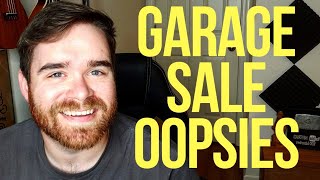 Don't Make These Mistakes at Garage Sales!