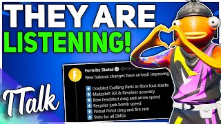 Fortnite Pushed Out SURPRISE PATCH! IT FIXED A TON! (Fortnite Battle Royale)