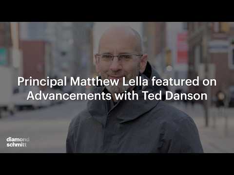 Principal Matthew Lella featured on Advancements with Ted Danson