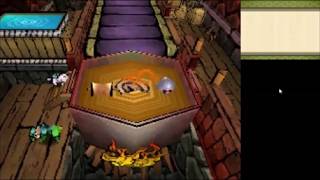 Okamiden (NDS) - Moon Cave (4): Visit the kitchen and lower the water level