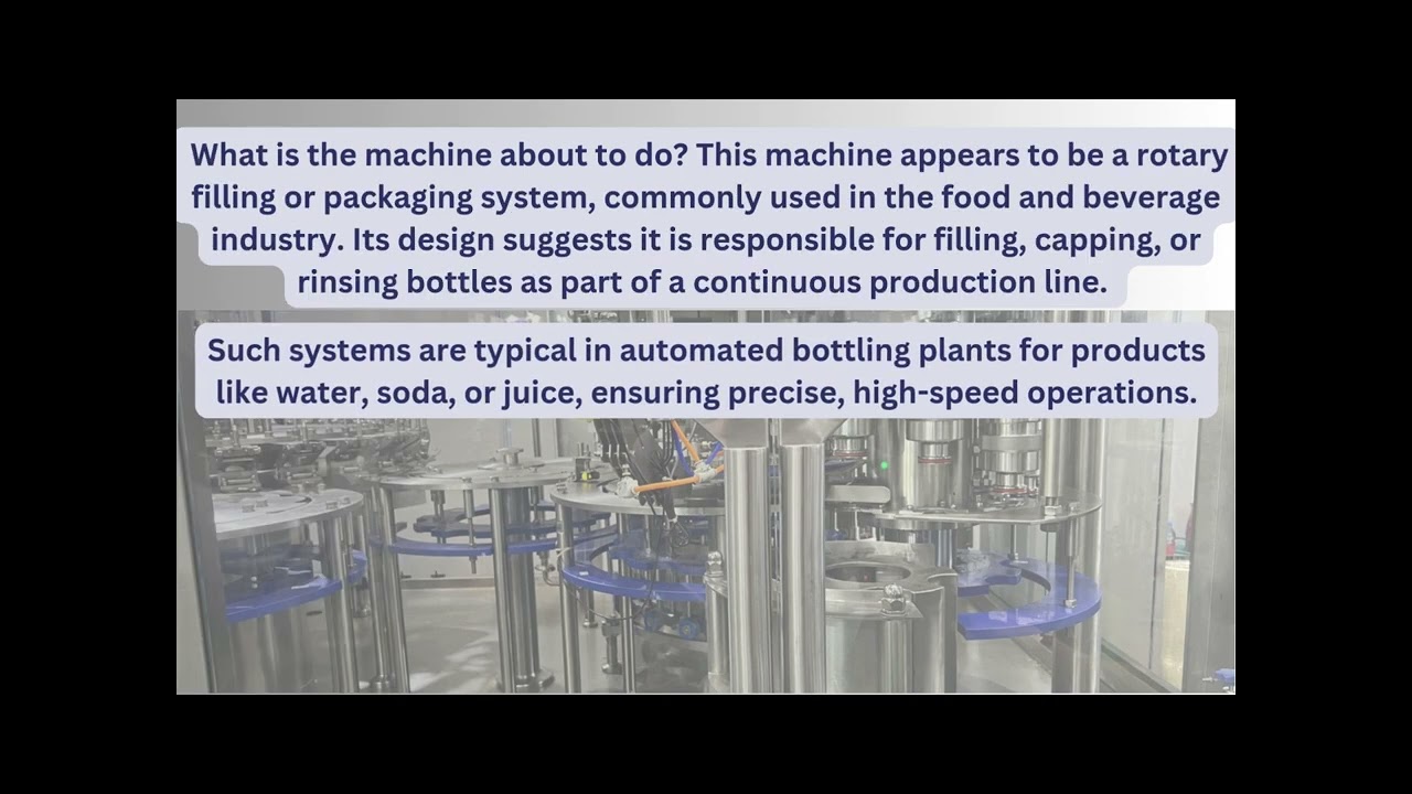 Triblock Rotary Bottling Machine