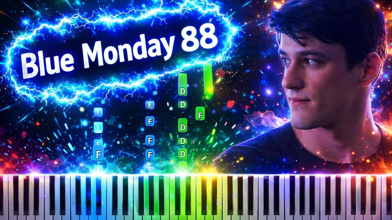 New Order - Blue Monday 88 Piano Tutorial