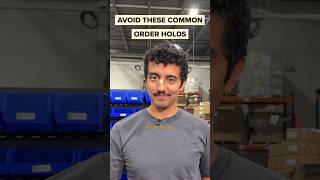 Two small things that can hold your orders up 👀