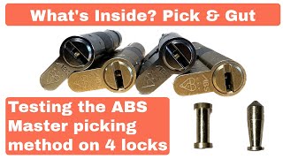 What's Inside: Testing the picking method for the Avocet ABS Master Euro Cylinder