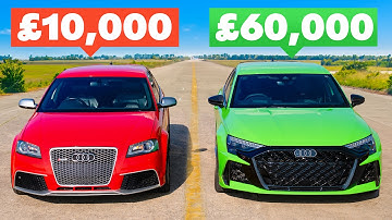 £60k vs £10k Audi RS3 REVIEW