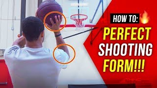 How to: Shoot a basketball PERFECTLY! Basketball Shooting Technique and Drills screenshot 3
