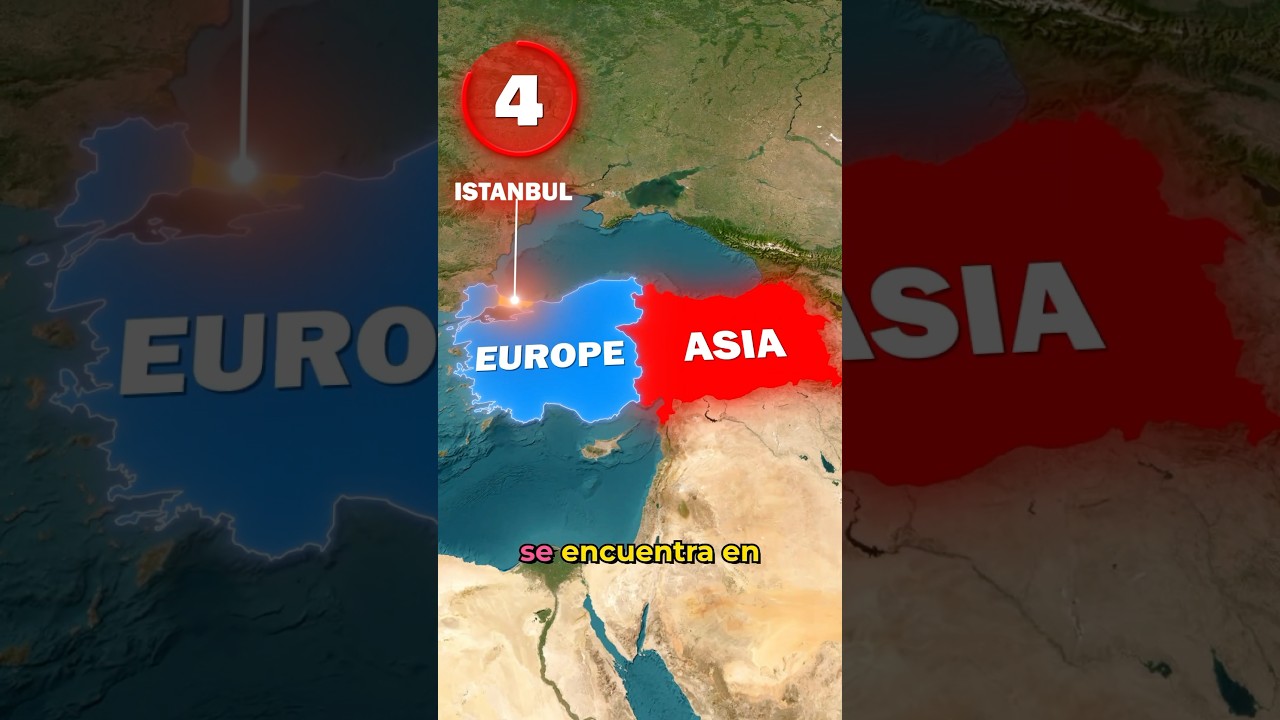 País que existe en 3 continentes 😮