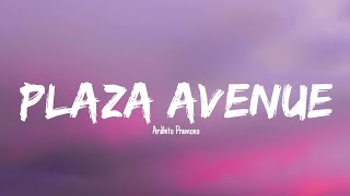 Video thumbnail of "Ardhito Pramono - Plaza Avenue ( Lyrics )"