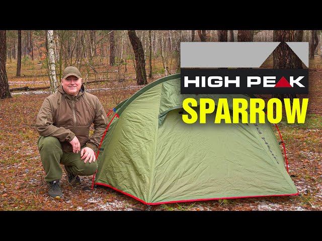 Tenda Leggera Outdoor Tenda 2 Posti High Peak Sparrow 2 - Leggera Per Campeggio Tenda Canadese - Foto 4