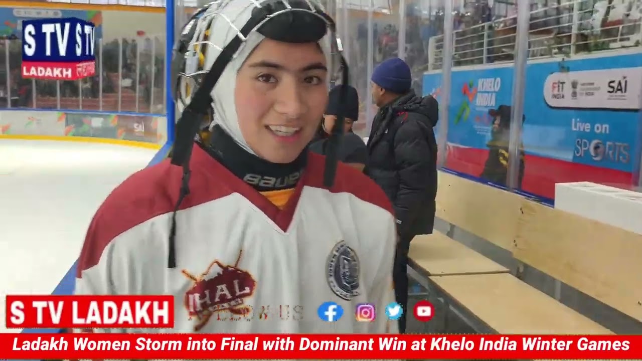 Ladakh Women Storm into Final with Dominant Win at Khelo India Winter Games