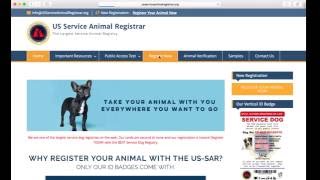 How To Instantly Register Your Service Dog
