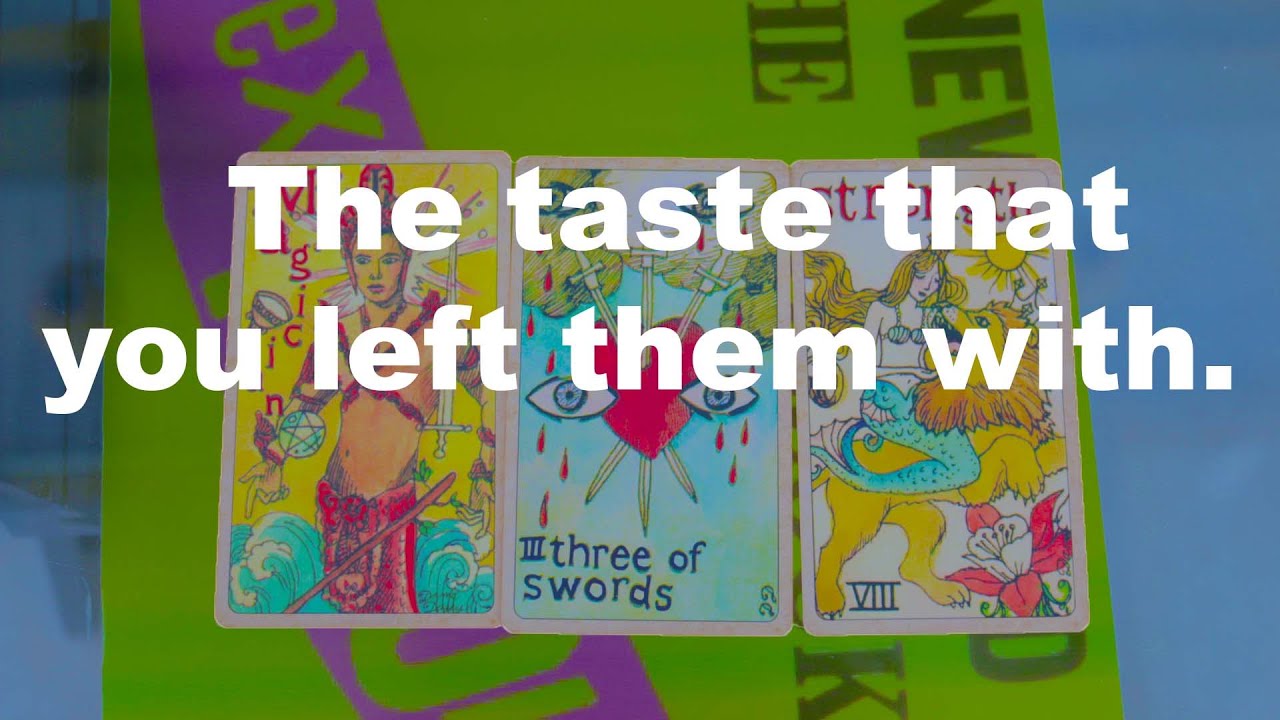 😛Pick a Card🤪The taste that you left them with.