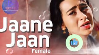 Download Lagu #JaaneJaan (Female) #Anari #KarismaKapoor #Venkatesh #SadhanaSargam @bollywoodoriginalsongs4you MP3