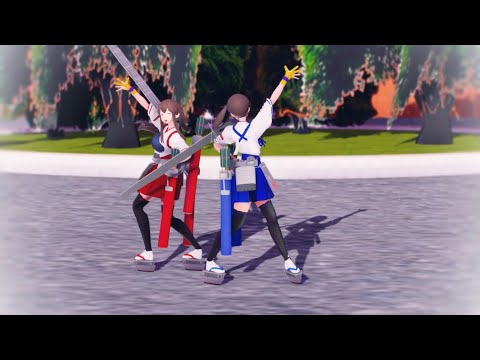 [MMD艦これ] 一航戦で夕景イエスタデイ
