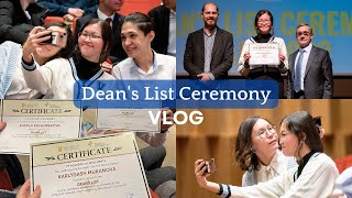 Получаю свой третий Dean's List | церемония, кпоп, собрания и едааа