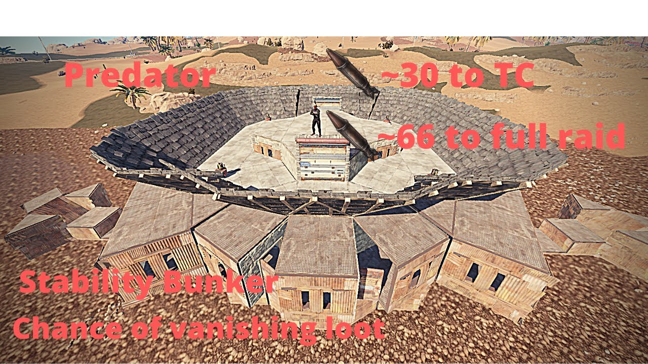 Predator | A strong 2x2 w/ Bunker Base Design | Rust Base Building 2020 ...