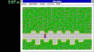 The Adventures of MicroMan: Crazy Computers (Demo) speedrun in 2:33