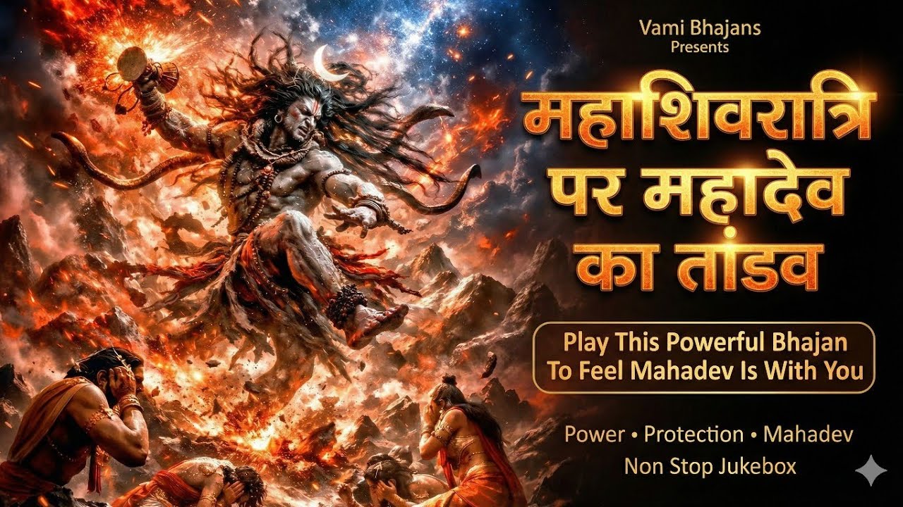महाशिवरात्रि पर महादेव का तांडव 🔱 | Most Powerful Shiv Tandav Bhajan 2026 | Protection Jukebox