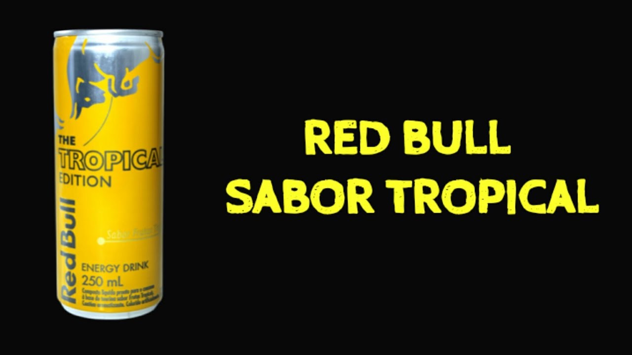 Red Bull Sabor Tropical Youtube