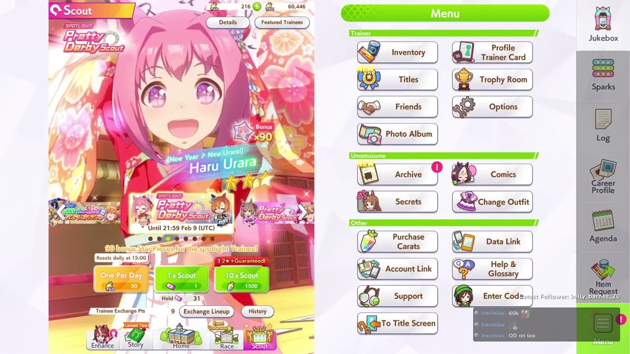 60,000 Carats and a Dream, New Years Haru Awaits! [Umamusume Pretty Derby]