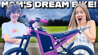 I Surprised My Mom With Her DREAM E-Bike!