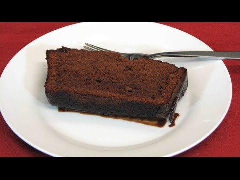 Chocolate Pound Cake with Chocolate Ganache -- Lynn's Recipes