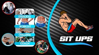ABS SIT UPS WORKOUT - ABS CRUNCH WORKOUT JAPPLI screenshot 5