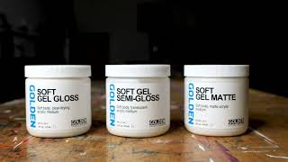 [Acrylic] Soft Gels for Blending, Collage Adhesion, Glazing, and Texture screenshot 5