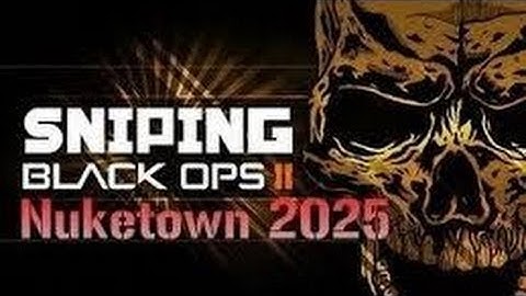 Black Ops 2: 1v1 Quickscope Swarm With the Ballista  (Nuketown 2025)