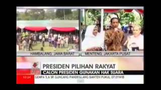 Download lagu HOT NEWS..!! Video Prabowo dan Jokowi Coblosan PILPRES 9 JULI 2014