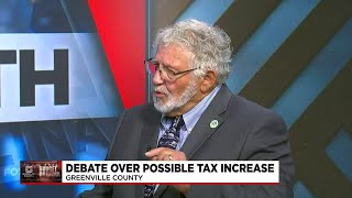 Debate over possible tax increase in Greenville Co. continues