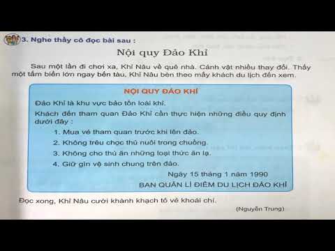 Bài giảng - Môn Tiếng Việt - Lớp 2 - Tuần 23 - Bài 23C: VÌ SAO KHỈ NÂU LẠI CƯỜI