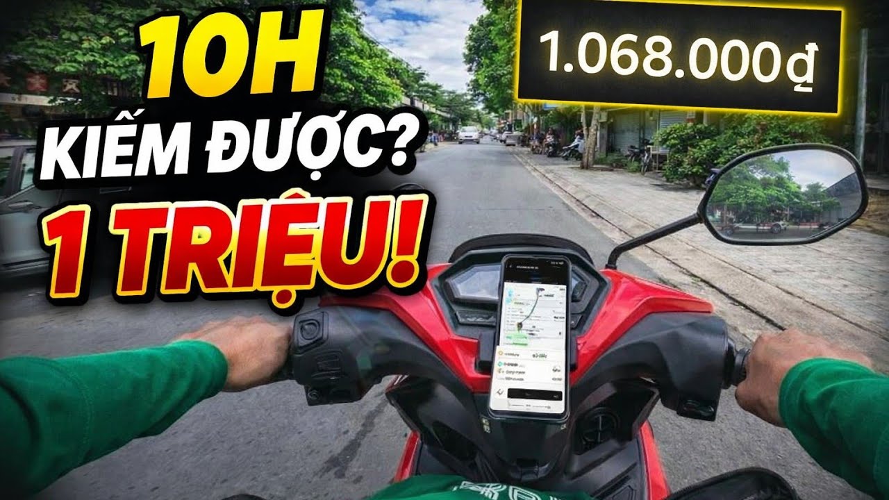 10 Tiếng Ròng Rã Ngoài Đường Được Bao Nhiêu Tiền - YouTube