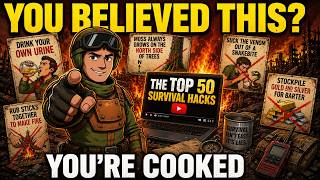 The Internets Worst 50 Survival Tips That Can Get You Killed