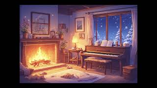 Fireside Snowfall • gentle winter piano 🔥❄️ screenshot 5