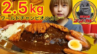 【大食い】ゴーゴーカレーのワールドチャンピオンカレー食べるよ