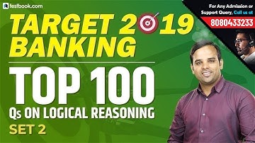 SBI PO 2019 | Important Logical Reasoning Questions for SBI PO Prelims Part 2 | Sachin Sir | 7:00 PM