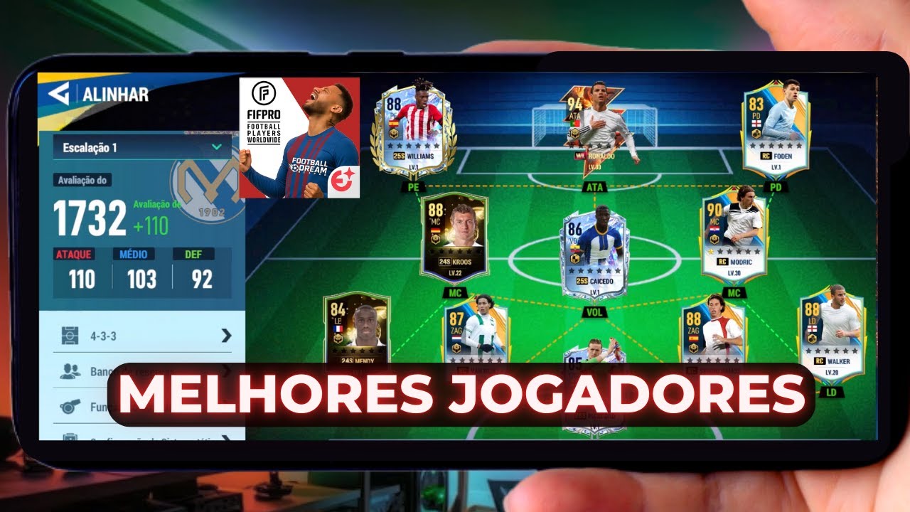 🔥 COMO CONSEGUIR OS MELHORES JOGADORES NO FOOTBALL DREAM BE A PRO! ⚽ 
