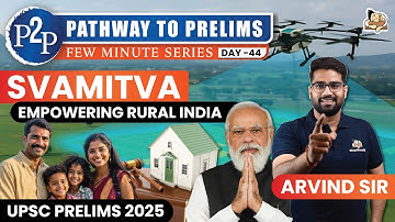 What is SVAMITVA scheme? Providing ‘Record of Rights’ to Rural Household Owners | SleepyClasses IAS
