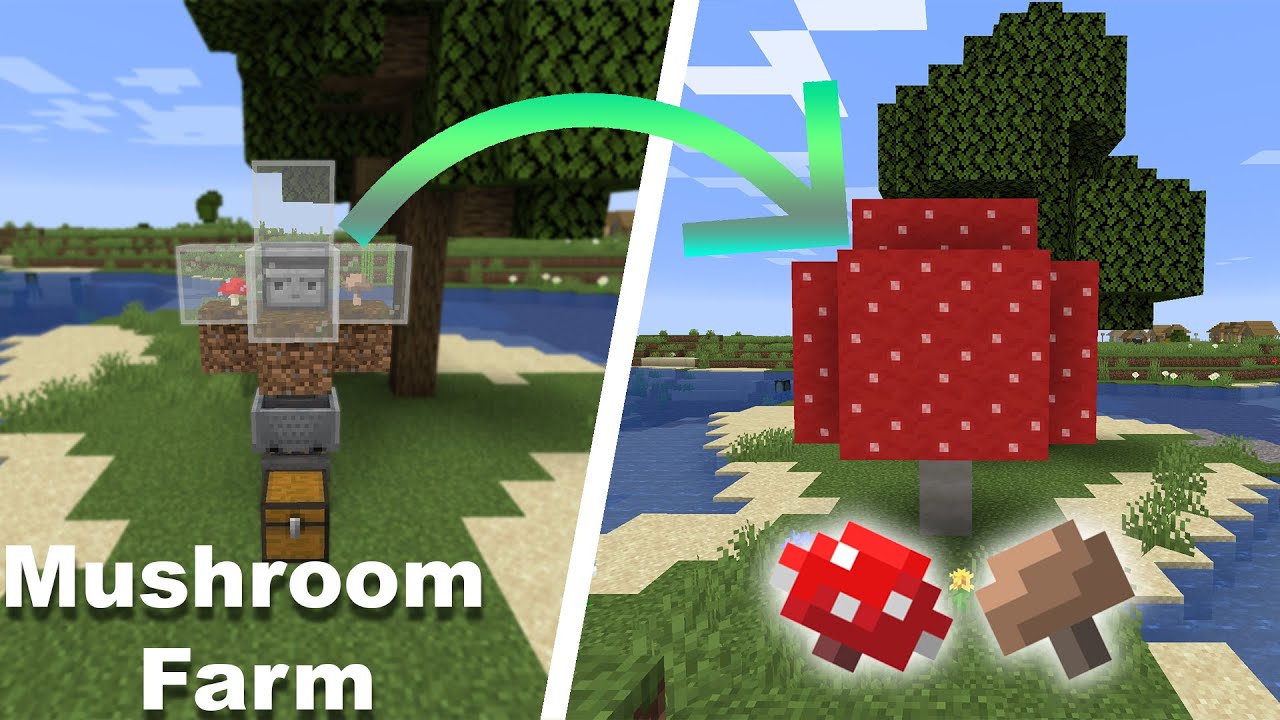 2 Easiest Ways to Get Mushrooms in Minecraft 1.17 - YouTube