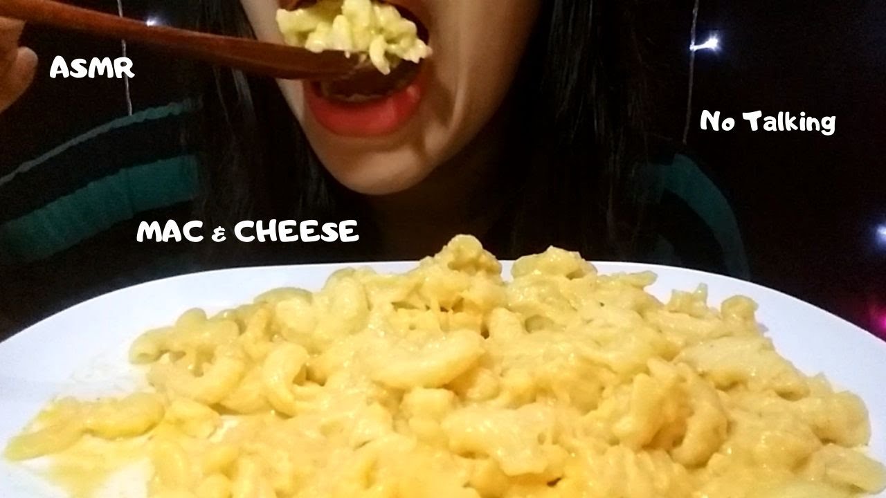 Asmr Super Cheesy Mac And Cheese Mukbang Relaxing Soft Eating Sounds No Talking Phlox Asmr