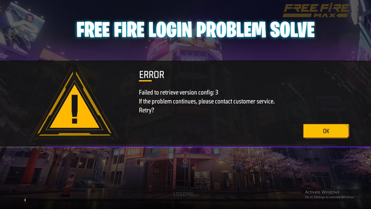 Free Fire Openproblem Today | Free Fire Login Nahi Ho Raha Hai | Free Fire Server busy