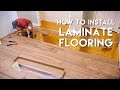 Installing Laminate Flooring For The First Time // Home Renovation