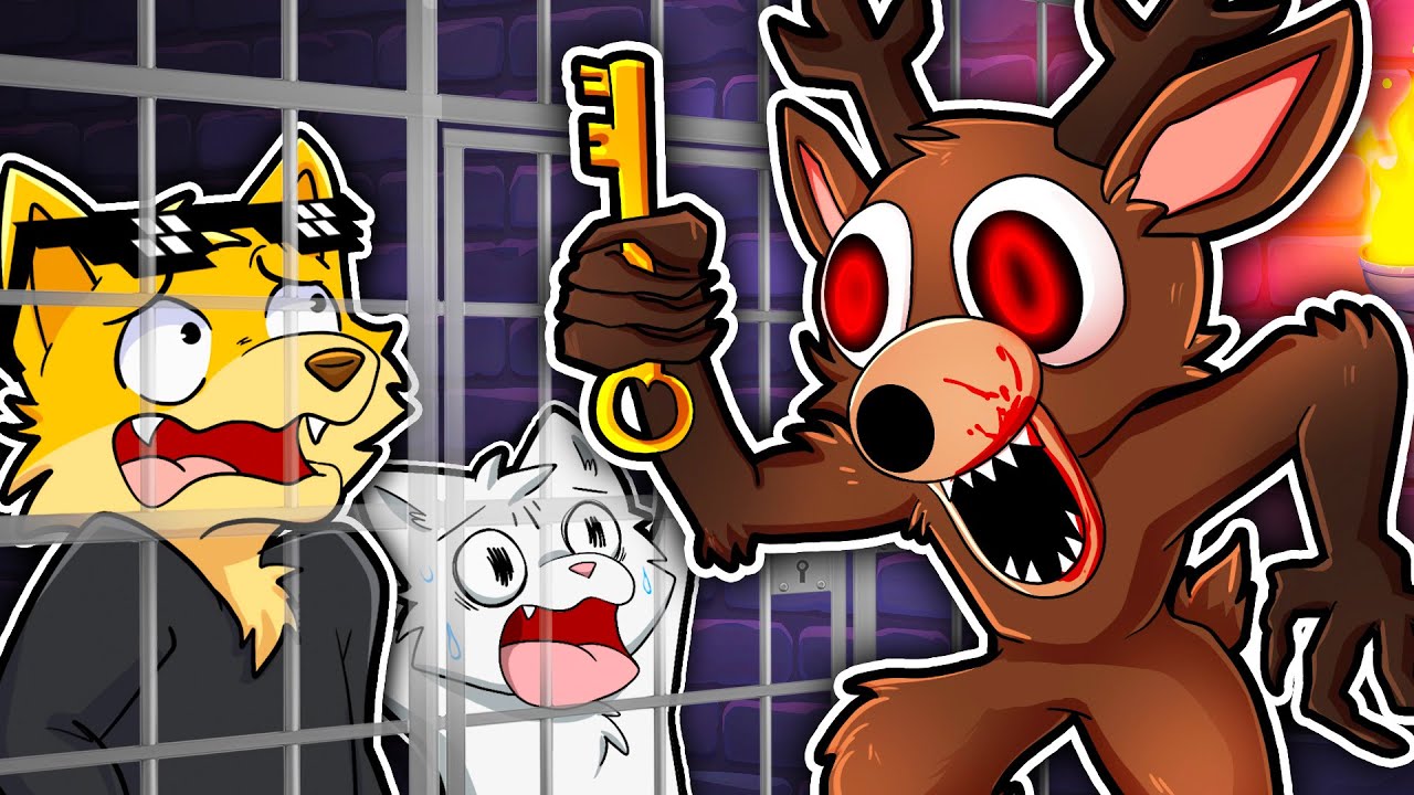 SCAPPO DALLA PRIGIONE DEL CERVO DI 99 NOTTI NELLA FORESTA SU GMOD CON DRCAT! RIUSCIREMO A SCAPPARE?