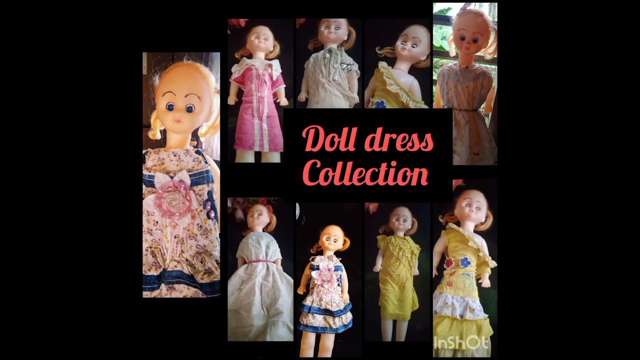 Doll dress colections👗variety clothes✨️|My doll | H.M.S CREATIONS